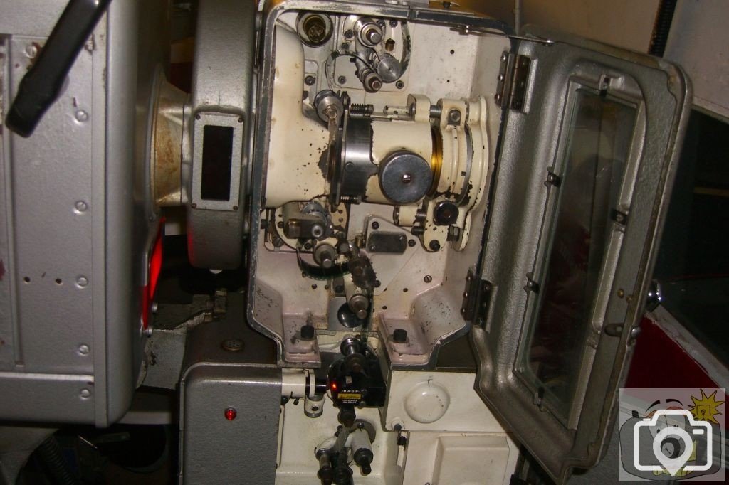 Inside a Cinema Projector