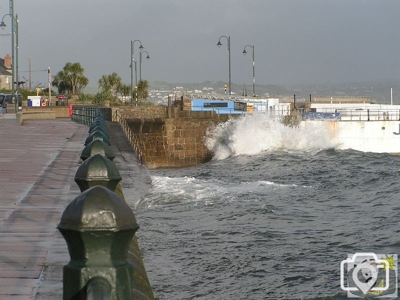 Jubilee Pool and the storm