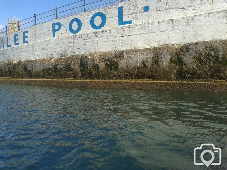 kayaking Penzance Jubilee Pool