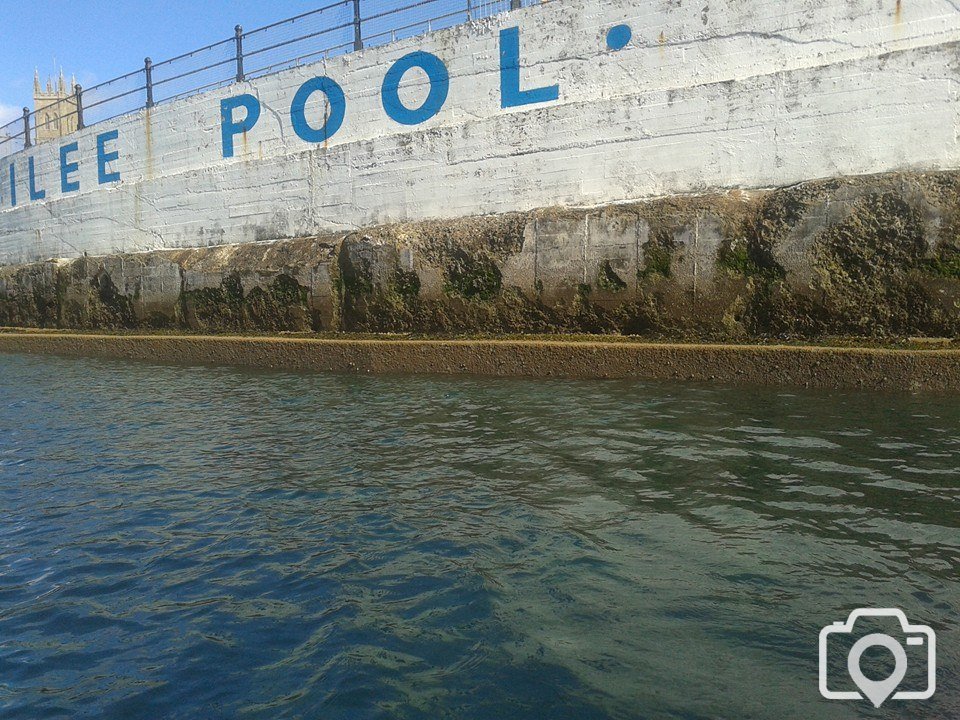 kayaking Penzance Jubilee Pool