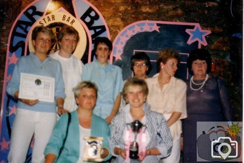 ladies dart team