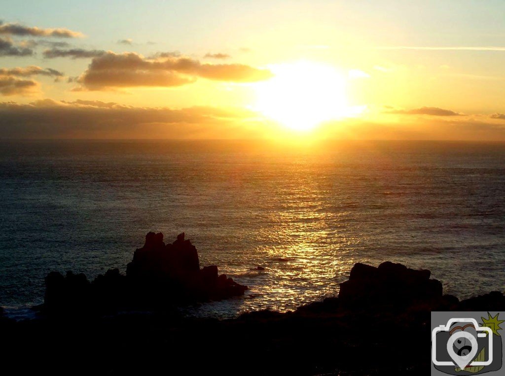 Land's End - The Sunset - 12th December, 2009