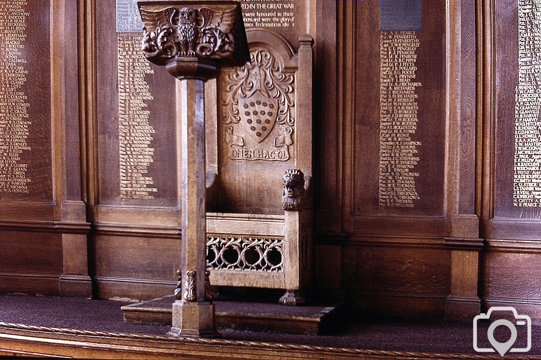 Lectern & Chair 1979