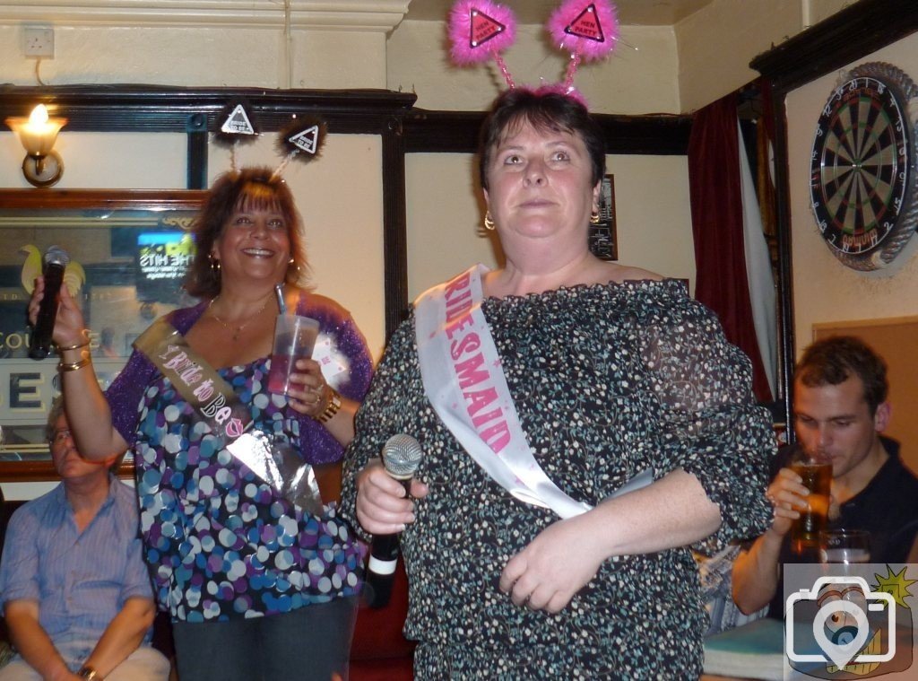 Lindy's Hen Party night out in Penzance