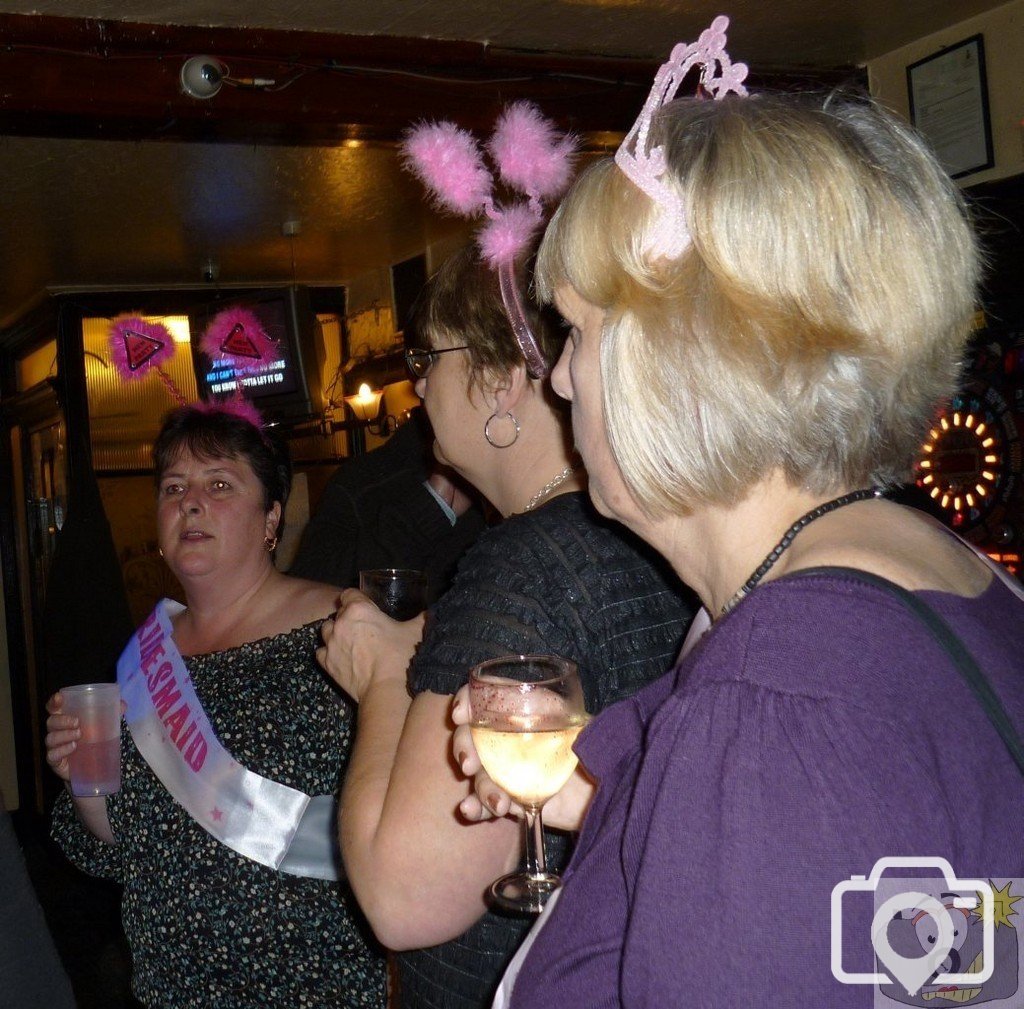 Lindy's Hen Party night out in Penzance