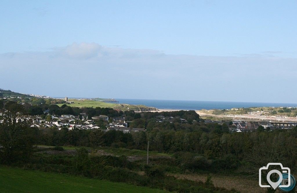 Looking over Hayle