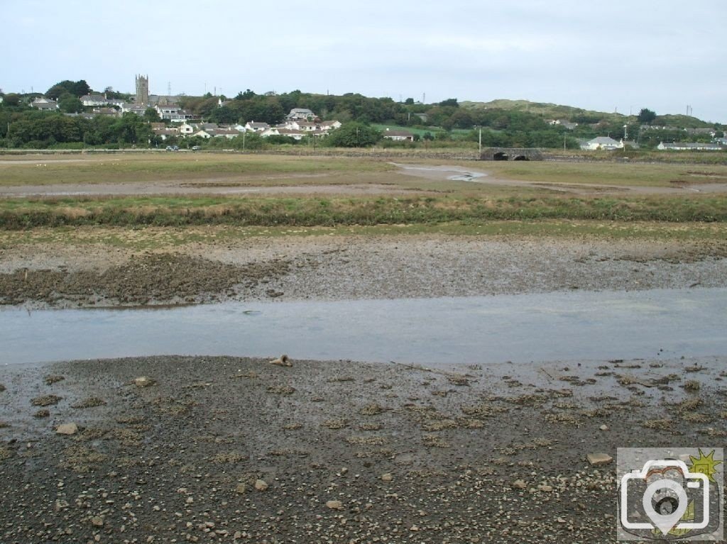 Looking towards Phillack Church
