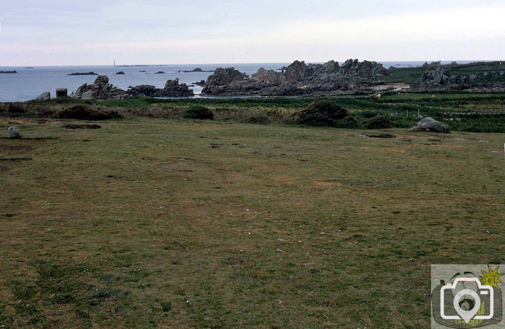 Lunar landscape across Wingletang Downs, St Agnes, 1977
