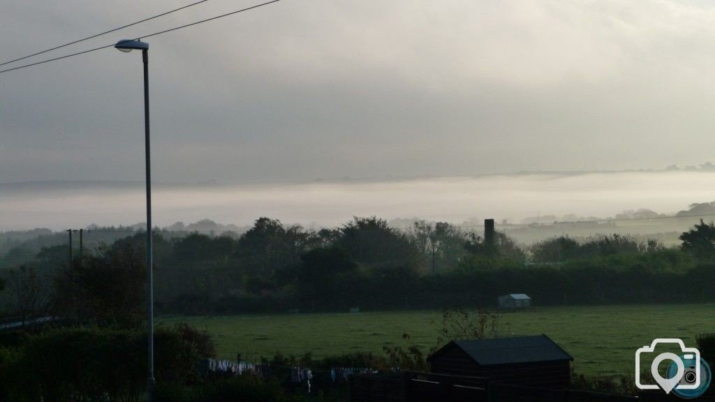 Morning mist in the valley