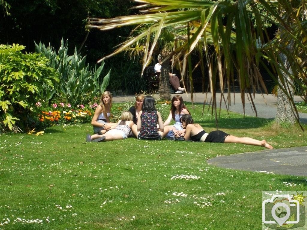 Morrab Gdns on Mazey Day - Golowan Festival, Penzance - 26Jun10