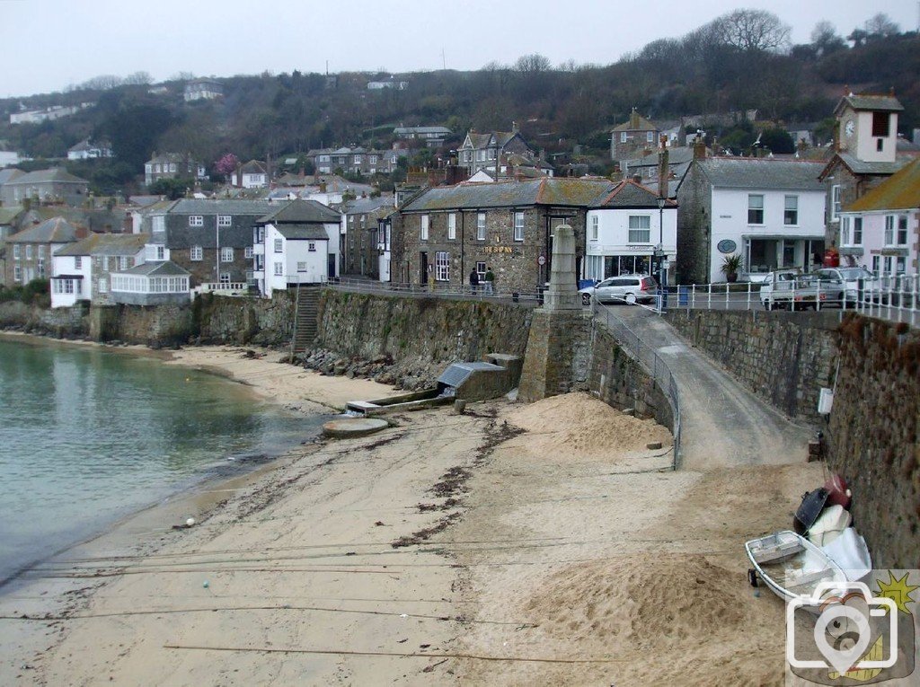 Mousehole Harbour view - 17Mar10