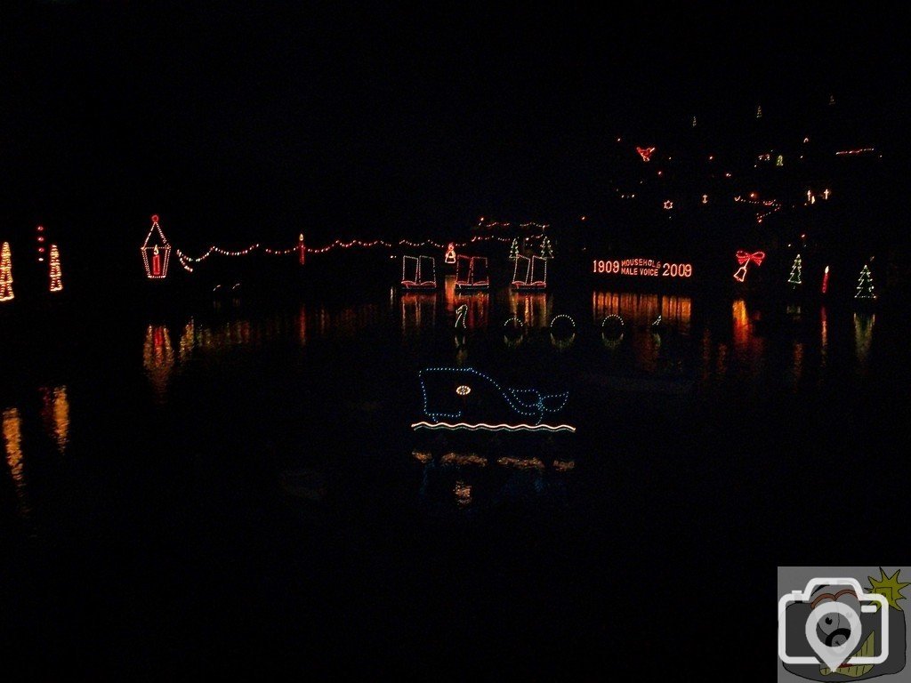 Mousehole Lights Christmas 2009