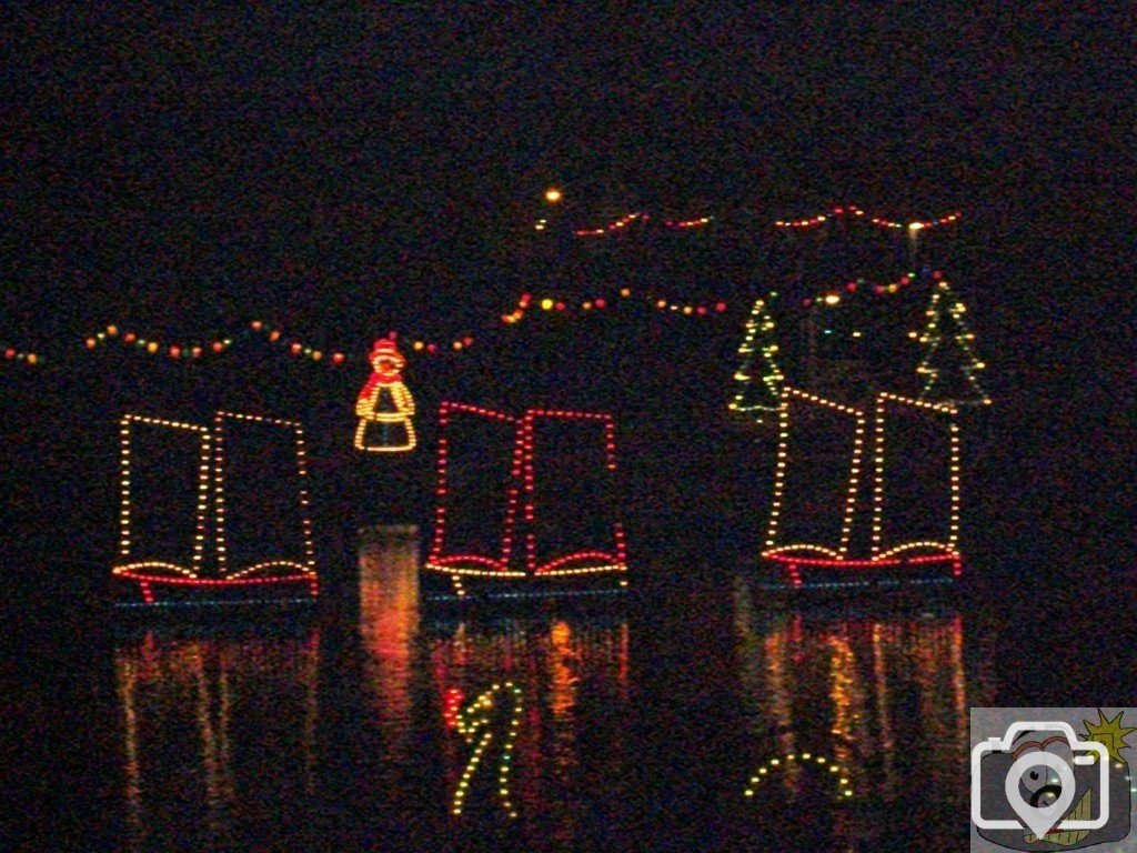 Mousehole Lights Christmas 2009