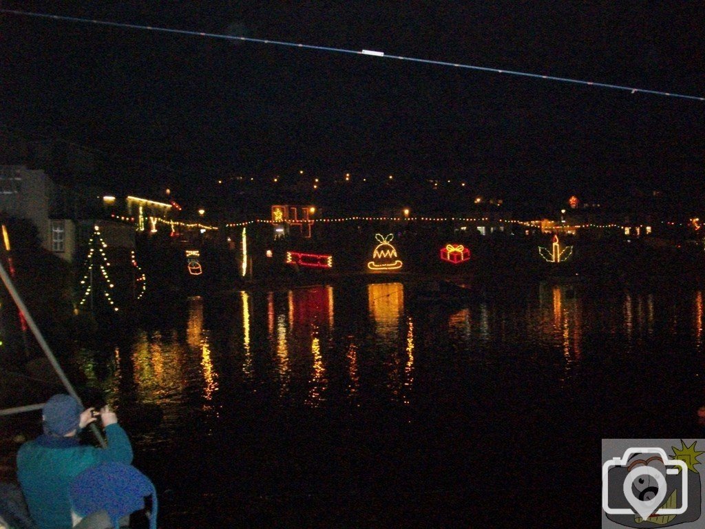Mousehole Lights Christmas 2009
