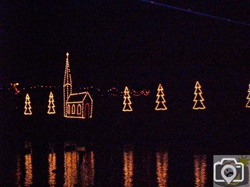 Mousehole Lights Christmas 2009