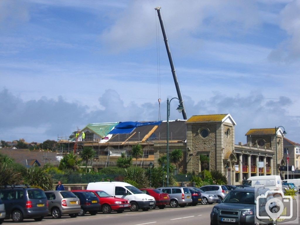 New apartments over the Amusement Arcade