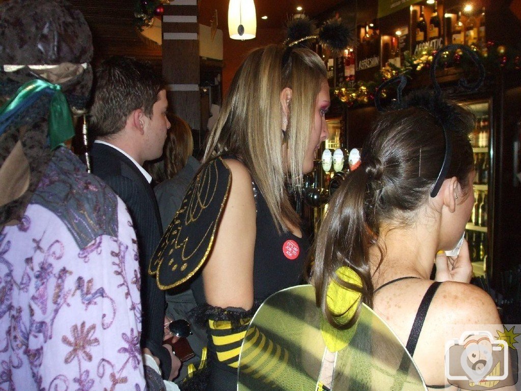 New Year's Eve in Penzance Town Centre, 2009
