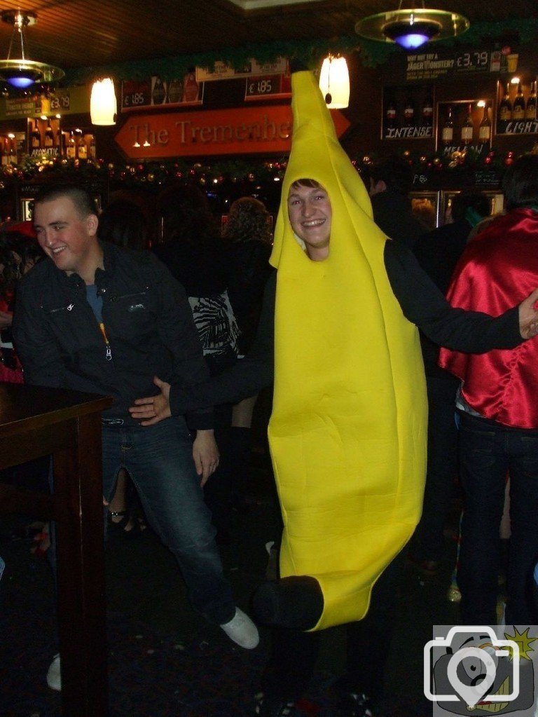 New Year's Eve in Penzance Town Centre, 2009