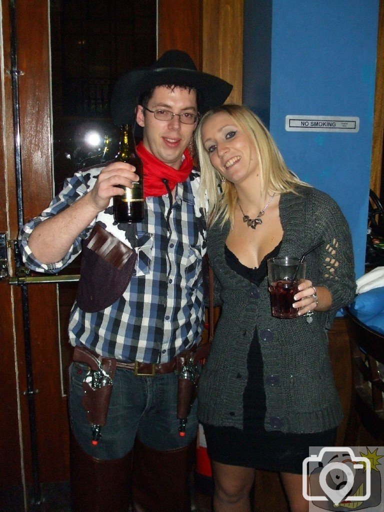 New Year's Eve in Penzance Town Centre, 2009