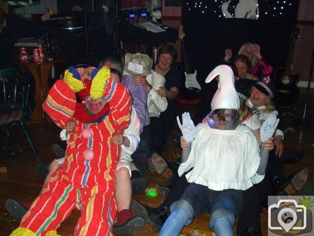 New Year's Eve in Penzance Town Centre, 2009
