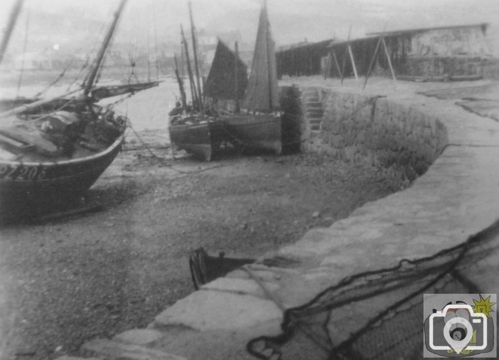 Newlyn - 1920s - Old Harbour