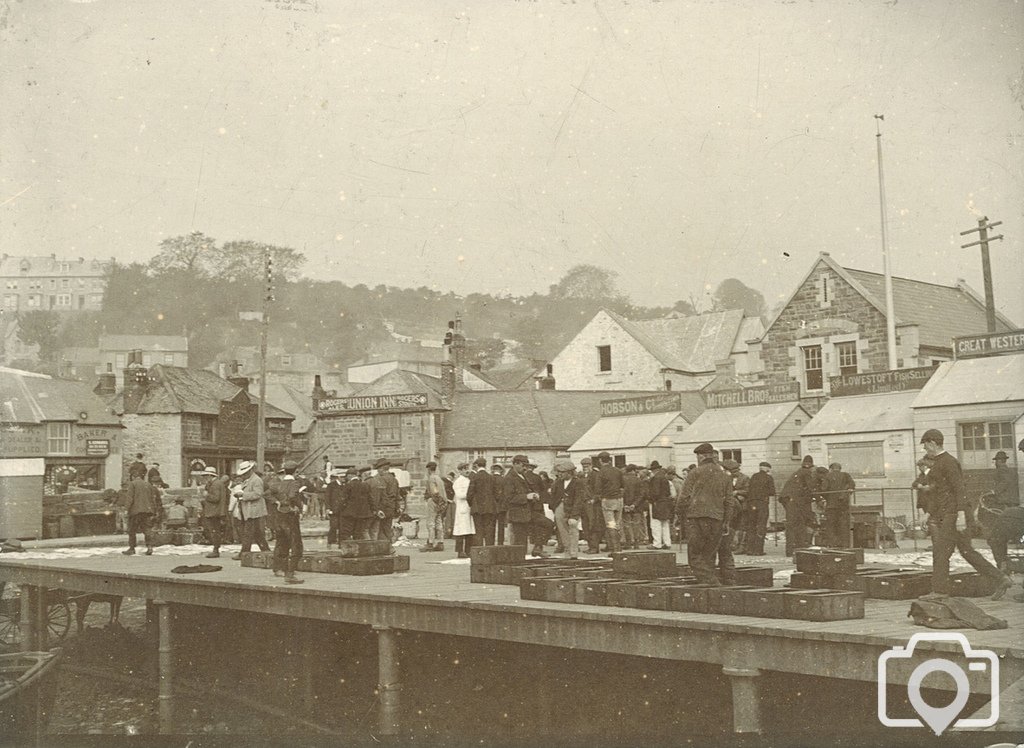 Newlyn Fish Market c1910