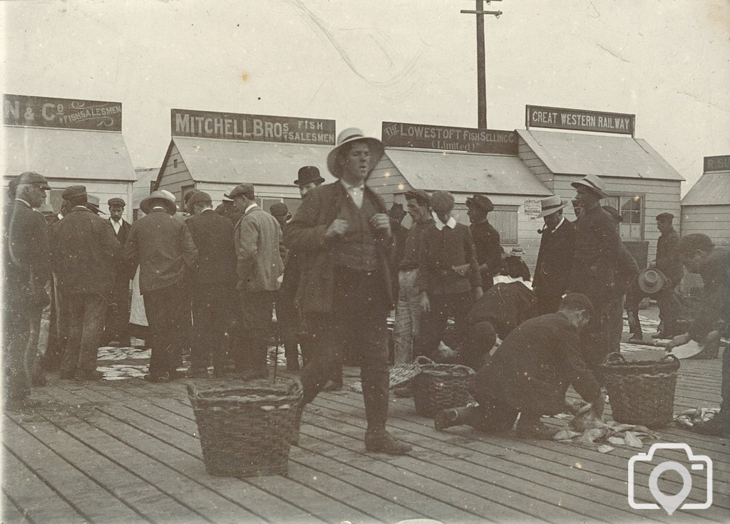 Newlyn Fish Market c1910