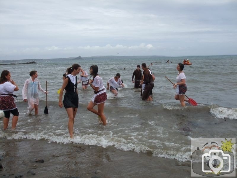 Newlyn raft race 2008