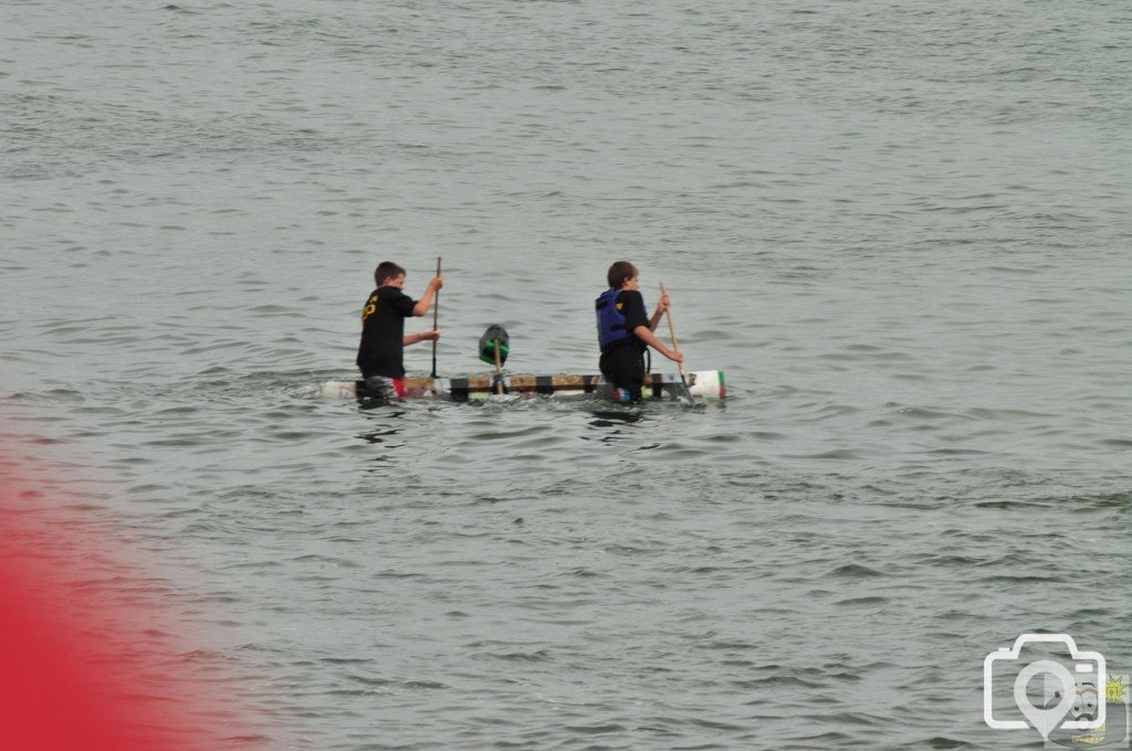 newlyn  raft  race.