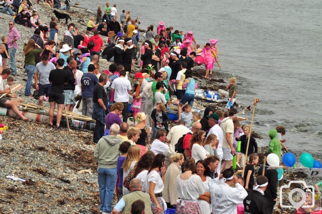 newlyn  raft  race.