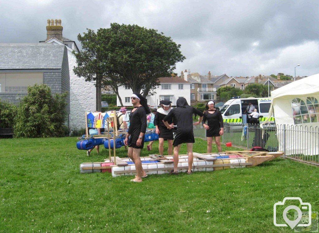 Newlyn raft race