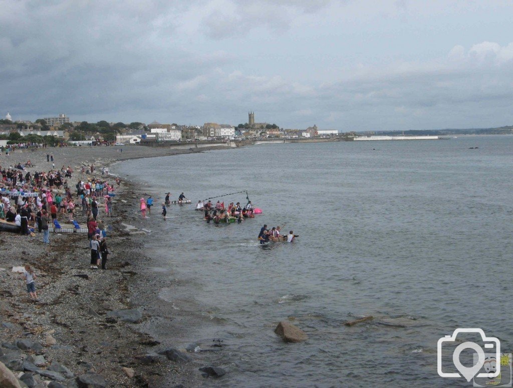 Newlyn raft race