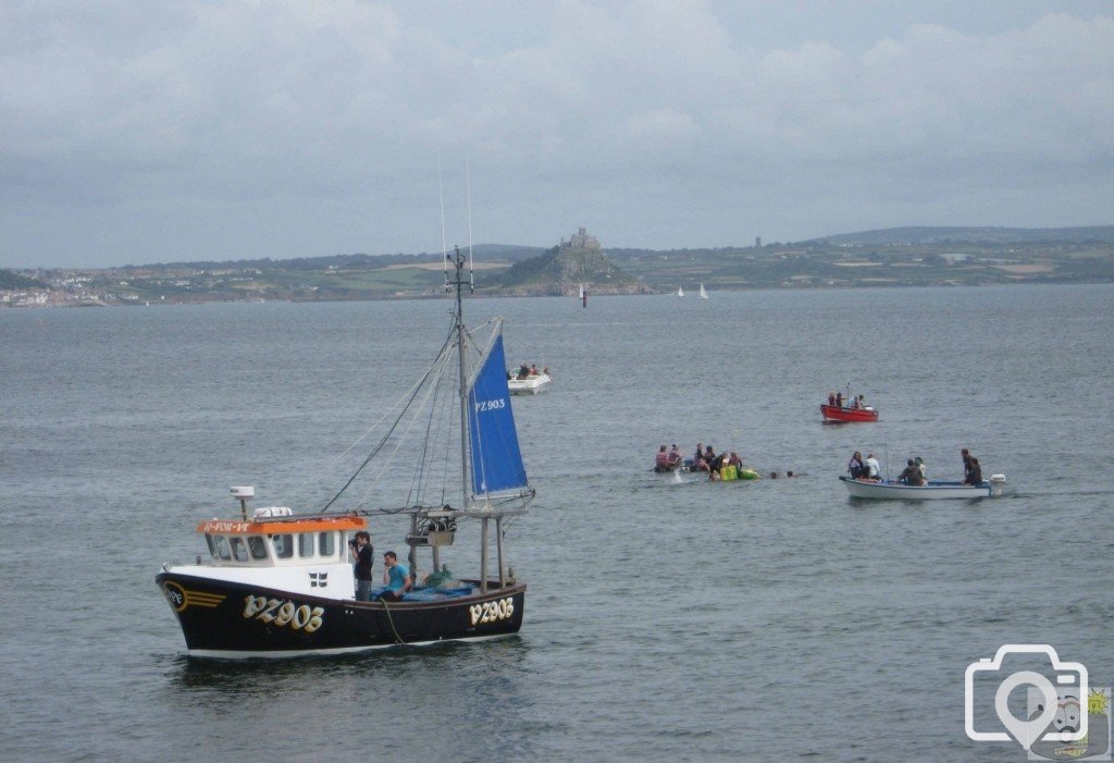 Newlyn raft race