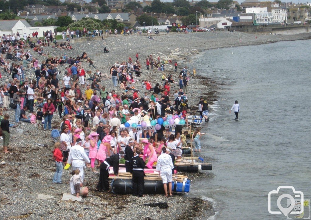 Newlyn raft race