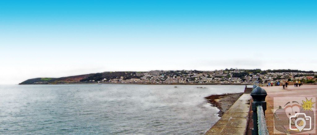 Newlyn viewed from the Promenade