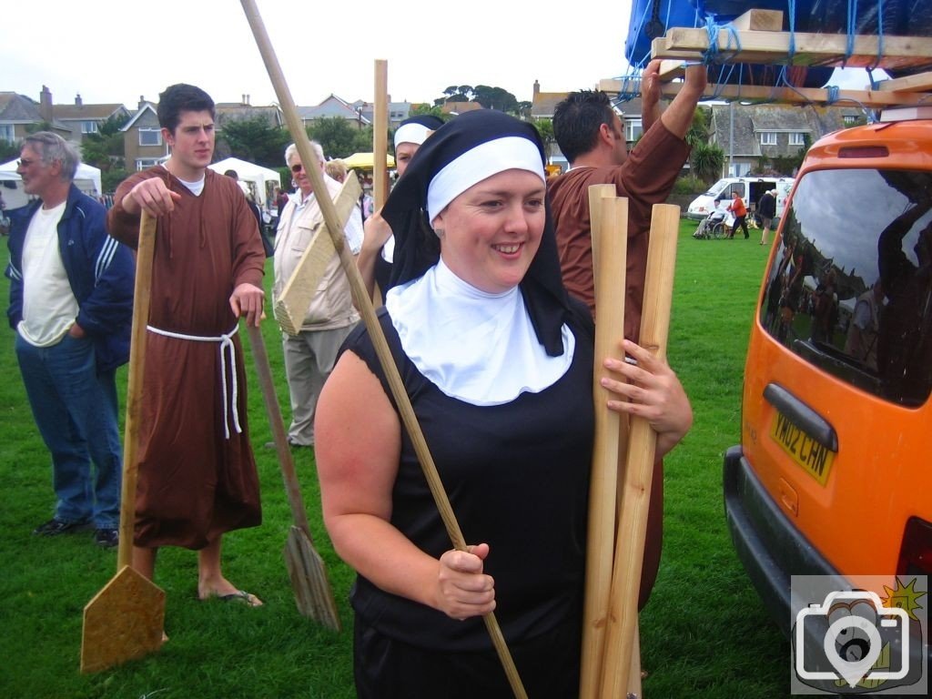 Nuns and Monks on Newlyn Green