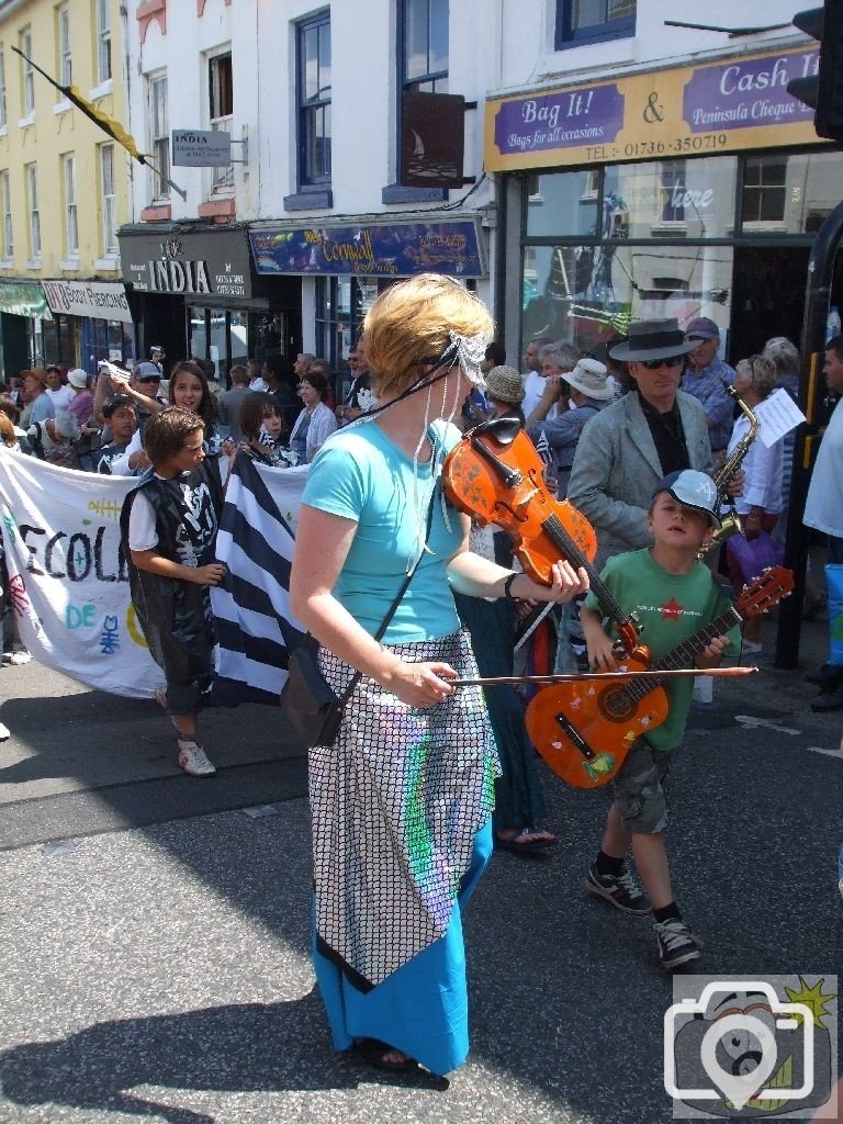 On the fiddle