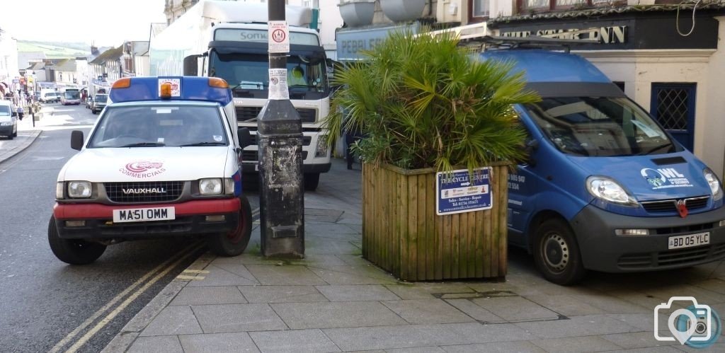 outside the Star in Market Jew St