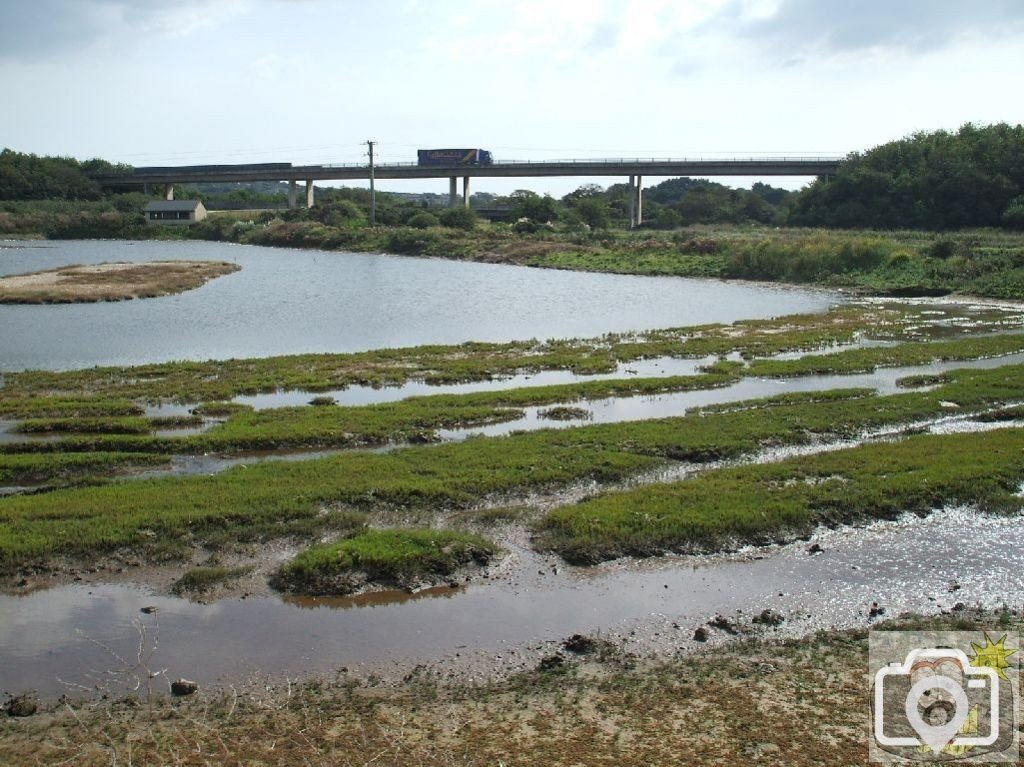 Overflow for the Hayle Estuary and River