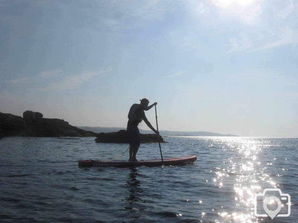 Paddle boarding Marazion