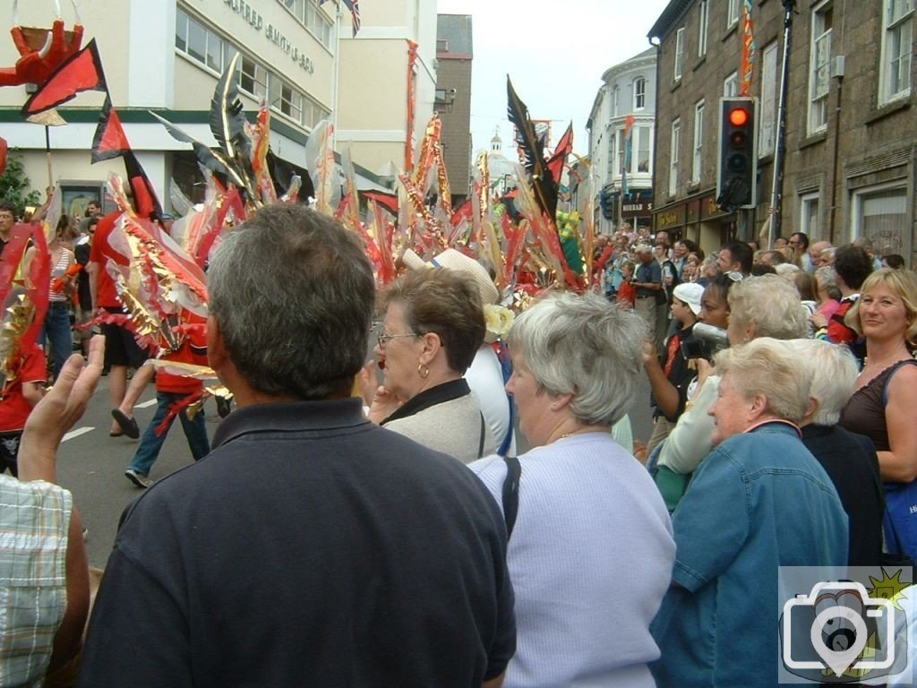 Parade in progress