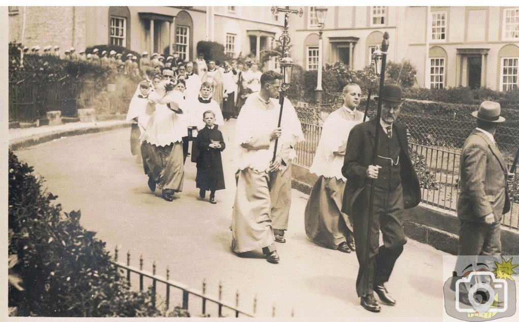 Parade in Regents Square (Higher Resolution)