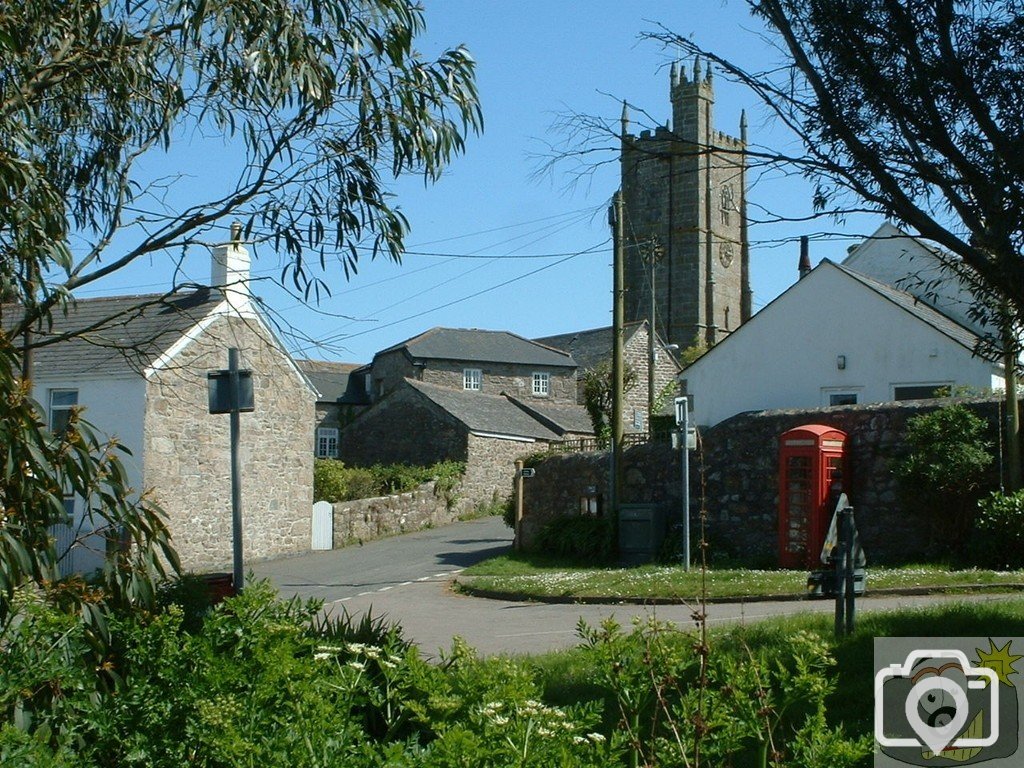 Paul Church viewed from the stream