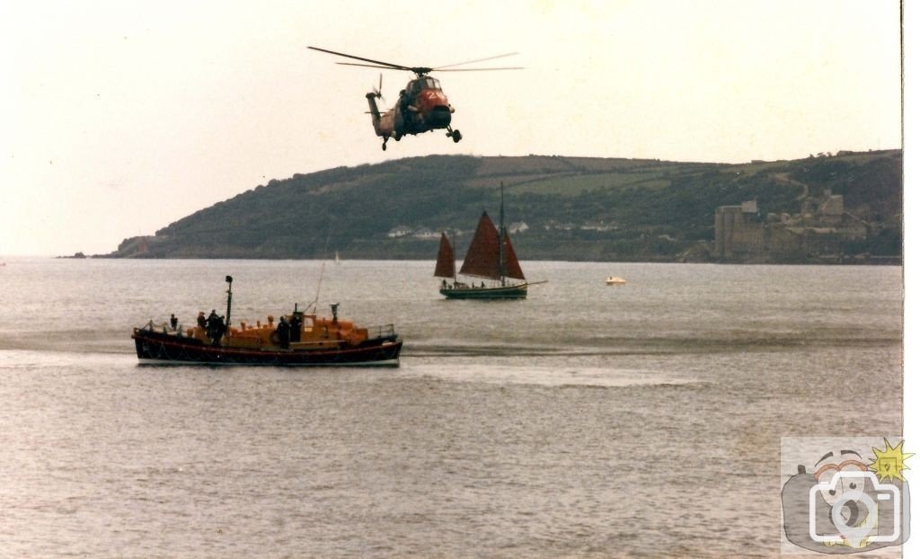 Penlee lifeboat exercise/demonstration