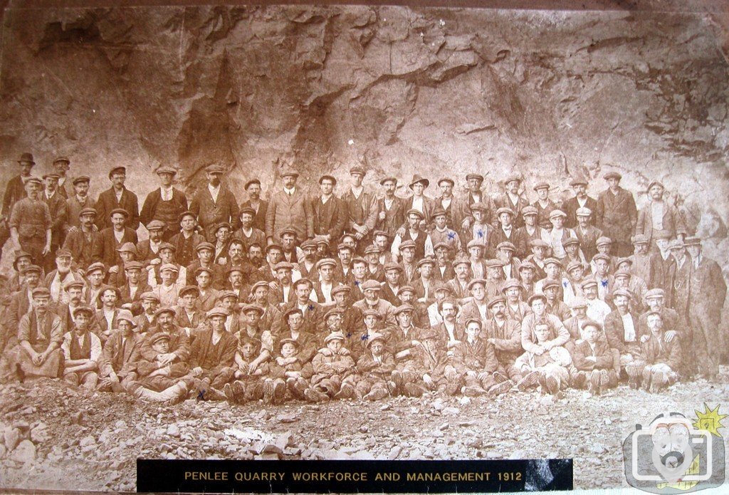 Penlee Quarry Workforce and Management 1912