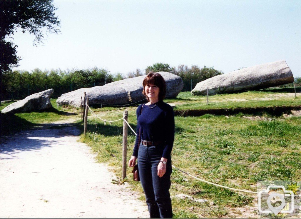 Penwith's giant cousin of the Pipers in Brittany  [See my photos of the Pip