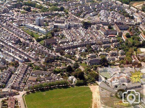 Penzance, aerial shot