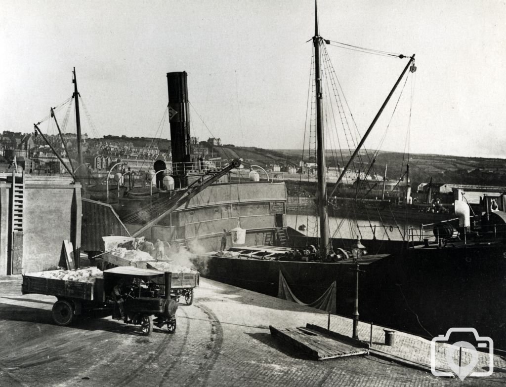 Penzance docks c1880