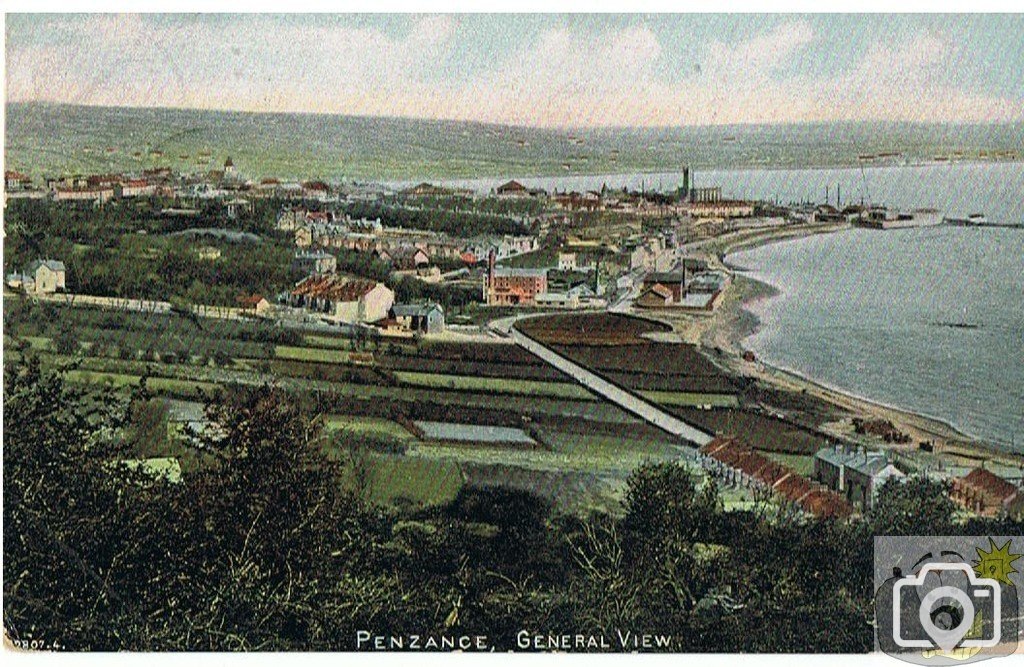 Penzance from Newlyn