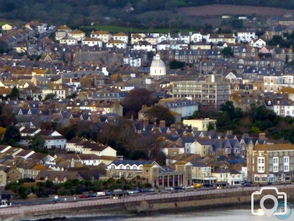 Penzance from on high